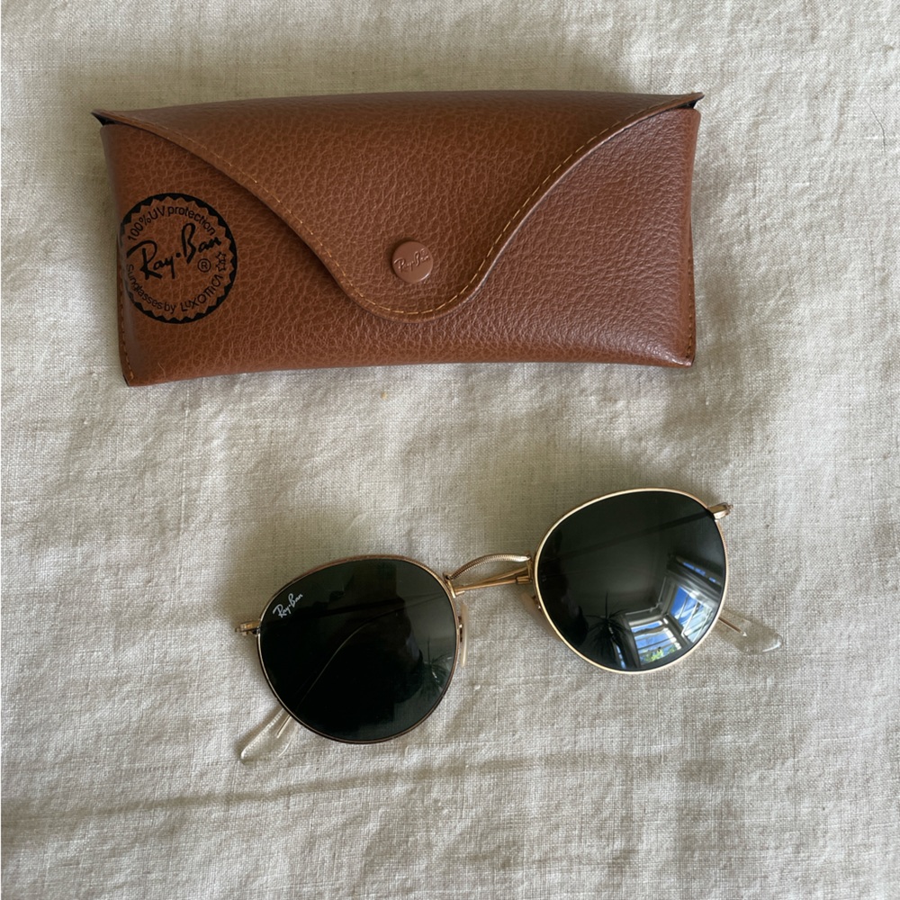 Round Metal Ray-Ban Sunglasses